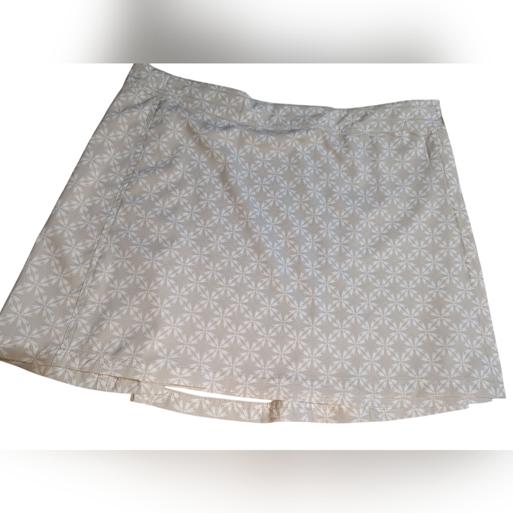 RipSkirt Hawaii Swim Wrap Skirt Star Flake Sand Pattern Length 1 Sz Large *NWOT